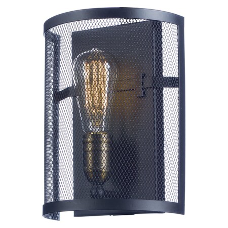 Maxim Palladium-Wall Sconce 20112BKNAB